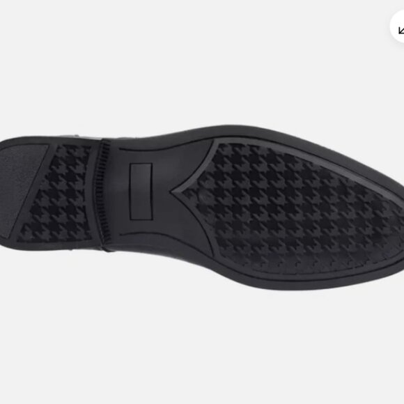 New York & Company Terry Men's Size 10.5 Double Monk Strap Dress Shoes Black New - Picture 9 of 14